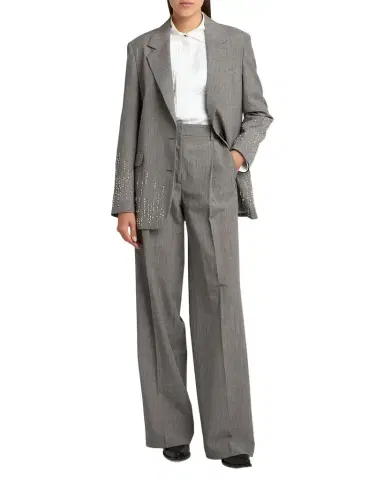 Golden Goose Journey Prince of Wales Wool Pants | Thumbnail 1