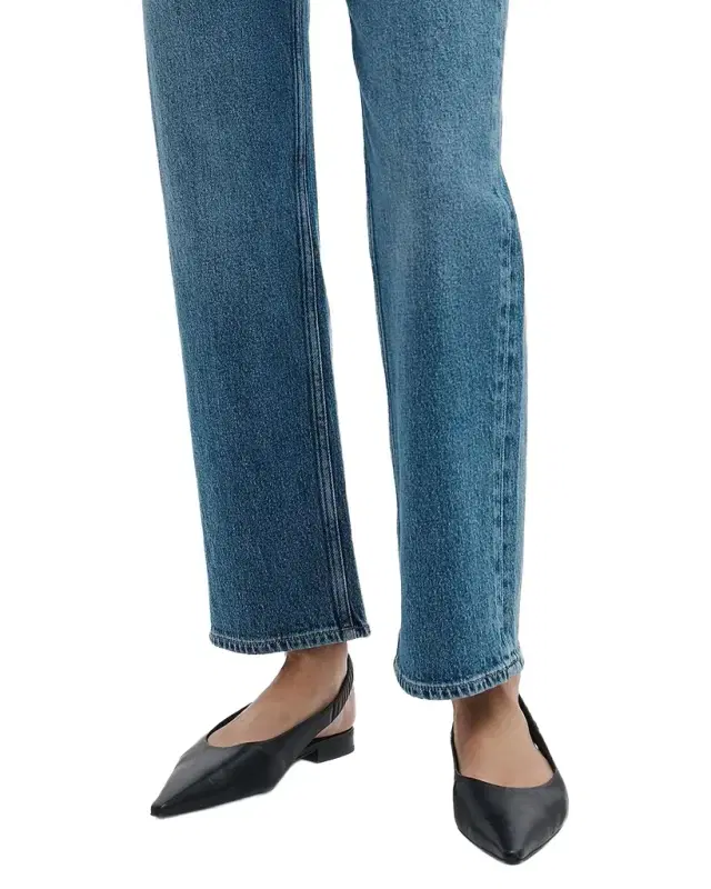 rag & bone Mercer Leather Slingback Flats