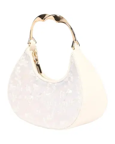 SIMKHAI Nixi Floral-Embroidered Mesh Top-Handle Bag | Thumbnail 1