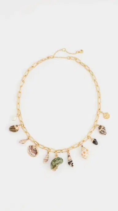 BaubleBar All At Sea Charm Necklace Multi One Size | Thumbnail 2