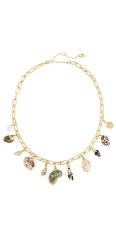 BaubleBar All At Sea Charm Necklace Multi One Size | Thumbnail 1