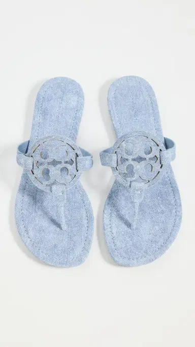 Tory Burch Miller Sandals Blue Cloud | Thumbnail 2