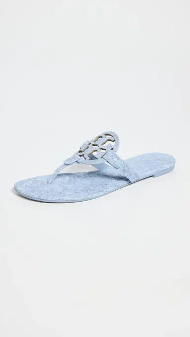 Tory Burch Miller Sandals Blue Cloud | Thumbnail 5