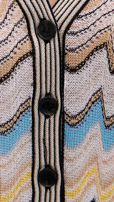 Missoni Short Sleeve V Neck Top | Thumbnail 6 Missoni Short Sleeve V Neck Top | Thumbnail 6