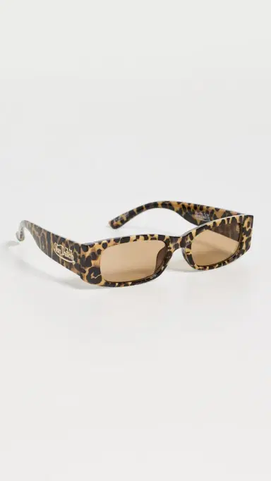 AIRE x Von Dutch Innocence Sunglasses Leopard One Size | Thumbnail 4