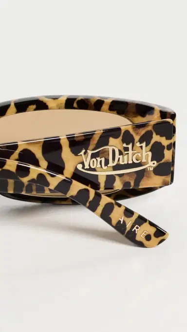 AIRE x Von Dutch Innocence Sunglasses Leopard One Size | Thumbnail 5