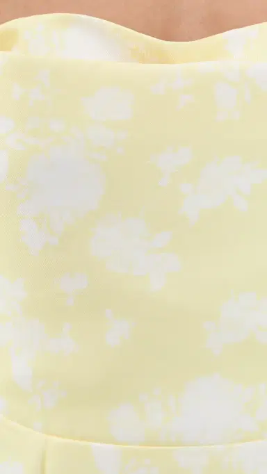 Damaris Bailey Danica Dress Yellow Floral | Thumbnail 6 Damaris Bailey Danica Dress Yellow Floral | Thumbnail 6