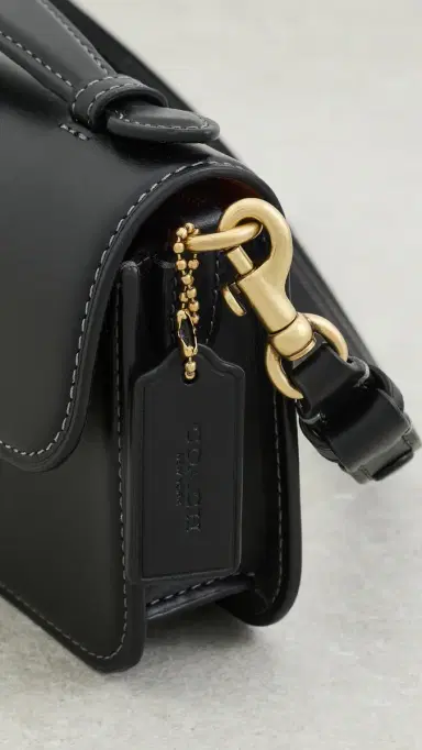Coach New York Elora Top Handle Crossbody Bag B4/Black One Size | Thumbnail 5