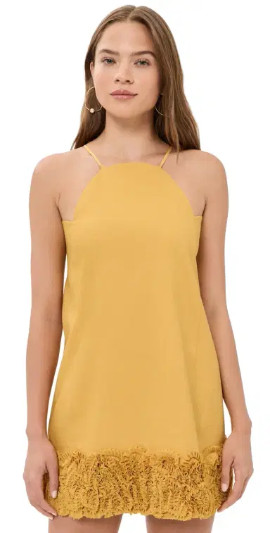 Alexis Merano Dress Honey Gold | Thumbnail 1