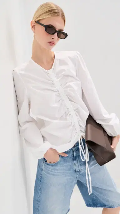 LE BOP Fallon Top White | Thumbnail 2