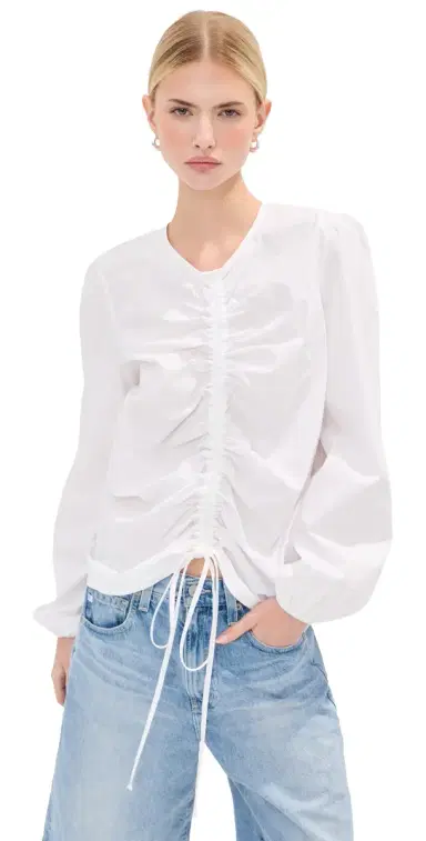 LE BOP Fallon Top White | Thumbnail 1