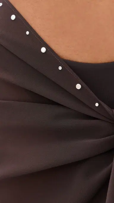 Staud Inlet Sarong Espresso Studs One Size | Thumbnail 6