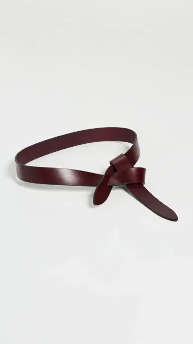 Isabel Marant ecce Belt Burgundy | Thumbnail 2
