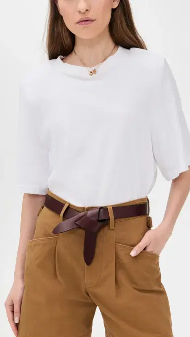Isabel Marant ecce Belt Burgundy | Thumbnail 3