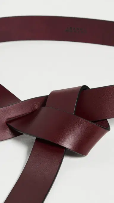 Isabel Marant ecce Belt Burgundy | Thumbnail 4