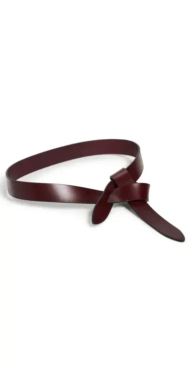 Isabel Marant ecce Belt Burgundy | Thumbnail 1