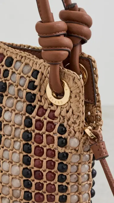 Veronica Beard Small Beaded Slouch Bag Hazelwood Multi | Thumbnail 5 Veronica Beard Small Beaded Slouch Bag Hazelwood Multi | Thumbnail 5