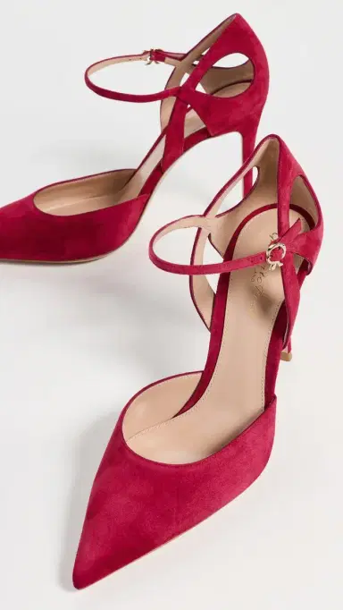 Gianvito Rossi Camoscio Heels | Thumbnail 5 Gianvito Rossi Camoscio Heels | Thumbnail 5