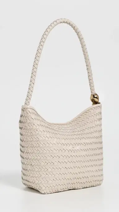 Madewell Handwoven Shoulder Bag with Beads Vintage Muslin One Size | Thumbnail 4 Madewell Handwoven Shoulder Bag with Beads Vintage Muslin One Size | Thumbnail 4