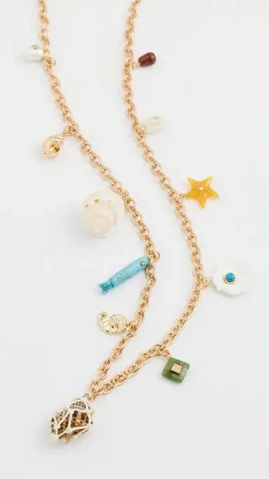 BaubleBar All At Sea Belly Chain Multi One Size | Thumbnail 3