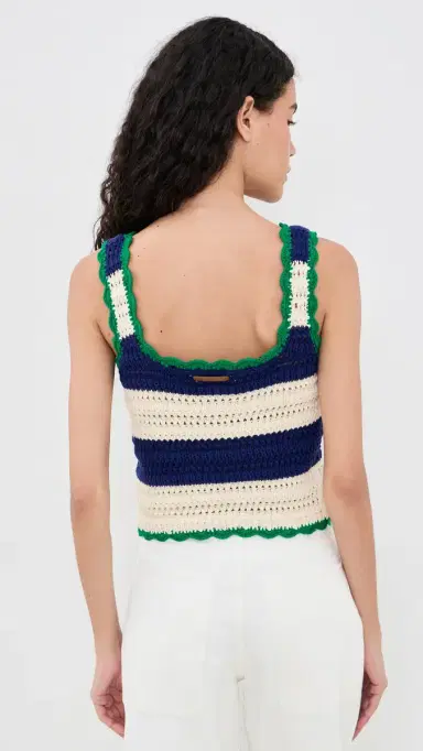 Birds of Paradis Justine Sweater Tank Nvy w/ Aw Stripe L | Thumbnail 3
