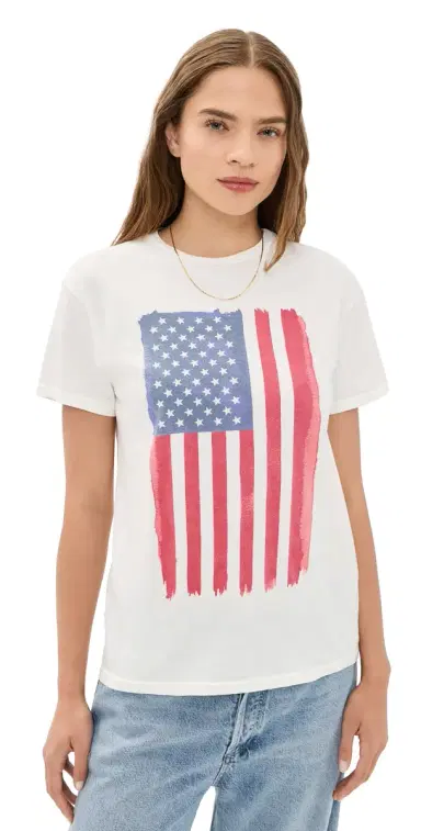Original Retro Brand UA Vertical Flag Relaxed Tee AWH | Thumbnail 1