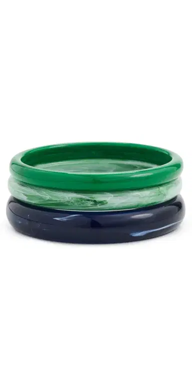 BaubleBar Raven Resin Bangle Set Multi One Size | Thumbnail 1