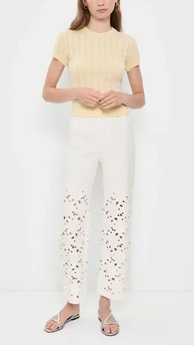 Alice + Olivia Chic Ankle Length Jeans | Thumbnail 5 Alice + Olivia Chic Ankle Length Jeans | Thumbnail 5