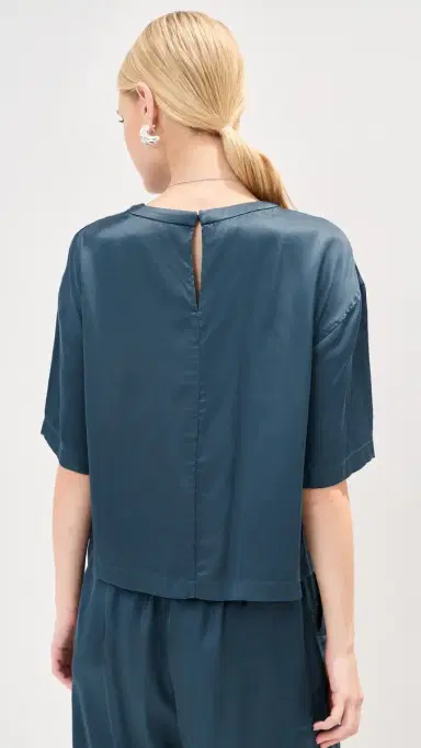 LE BOP Chandler atin Tee Navy | Thumbnail 3
