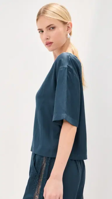 LE BOP Chandler atin Tee Navy | Thumbnail 4