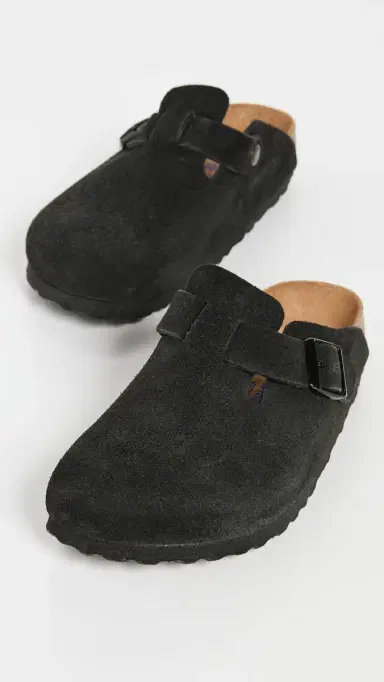 Birkenstock Boston Soft Footbed Clogs Black 38 | Thumbnail 5