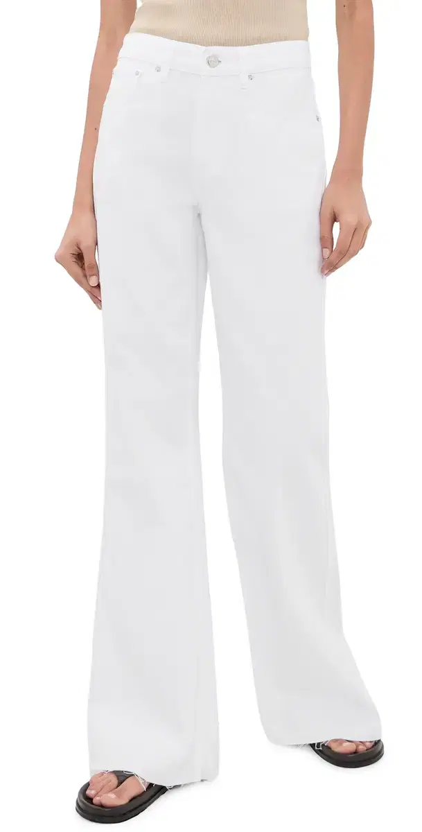 ANINE BING Wyatt Jeans White