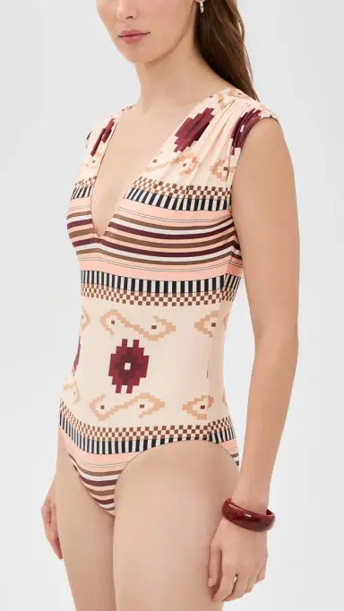 Carolina K isette One Piece Multi Chacana Brown | Thumbnail 4