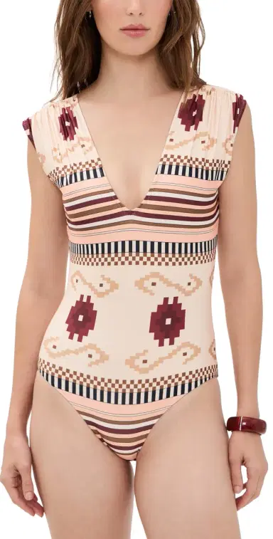 Carolina K isette One Piece Multi Chacana Brown | Thumbnail 1