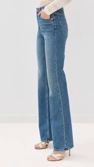 Ulla Johnson The Colette Jeans Danube | Thumbnail 4 Ulla Johnson The Colette Jeans Danube | Thumbnail 4