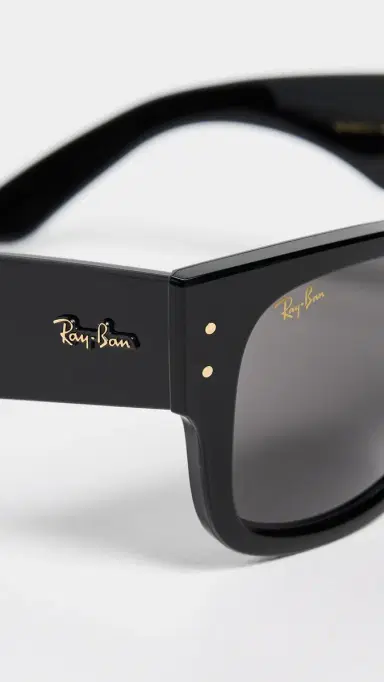 Ray-Ban Mega Wayfarer Sunglasses Black One Size | Thumbnail 6 Ray-Ban Mega Wayfarer Sunglasses Black One Size | Thumbnail 6