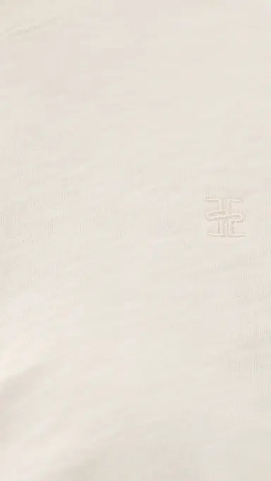 ÉTERNE Cropped Half-Zip Sweatshirt Bone | Thumbnail 6 ÉTERNE Cropped Half-Zip Sweatshirt Bone | Thumbnail 6
