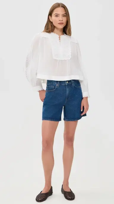 Sea Eliza Eyelet Top White M | Thumbnail 5 Sea Eliza Eyelet Top White M | Thumbnail 5