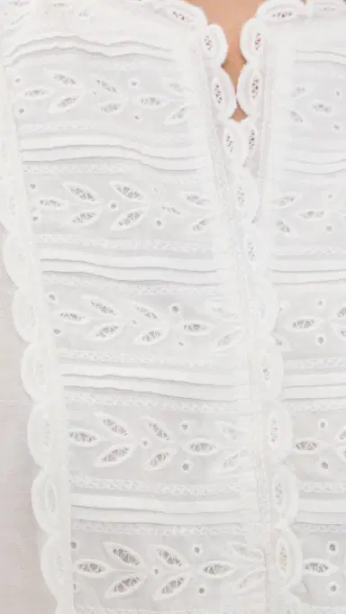 Sea Eliza Eyelet Top White M | Thumbnail 6 Sea Eliza Eyelet Top White M | Thumbnail 6