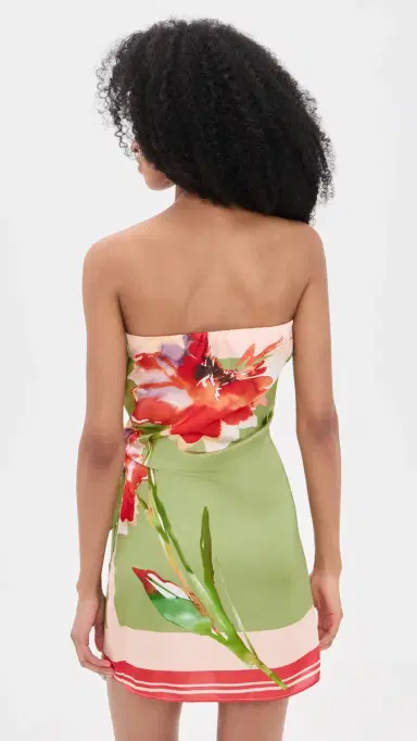 Misa Priya Dress Scarf Flora t | Thumbnail 3 Misa Priya Dress Scarf Flora t | Thumbnail 3