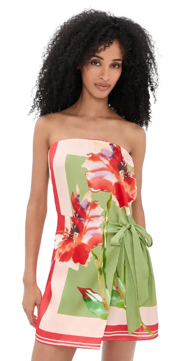 MISA Priya Dress Scarf Flora St