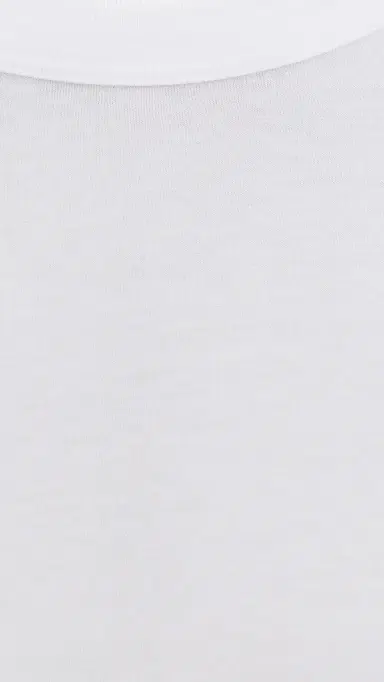 AYR The Practice Tee In Spa Knit White | Thumbnail 6