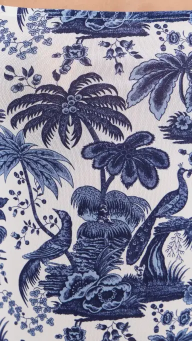 Staud Hastings Mini Dress Blue Toile | Thumbnail 6