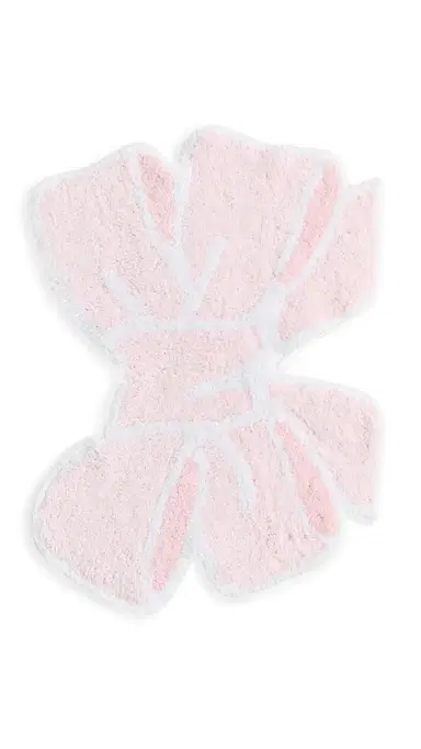 LoveShackFancy Bath Rug Petal Pink One Size | Thumbnail 6