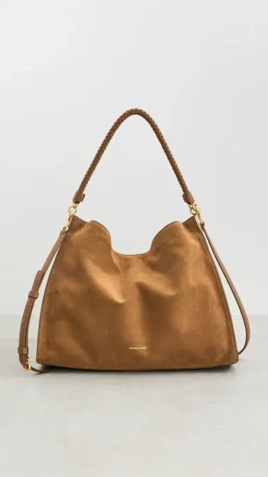 Veronica Beard Suede Vida Hobo Bag Acorn | Thumbnail 2 Veronica Beard Suede Vida Hobo Bag Acorn | Thumbnail 2