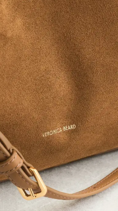 Veronica Beard Suede Vida Hobo Bag Acorn | Thumbnail 5 Veronica Beard Suede Vida Hobo Bag Acorn | Thumbnail 5