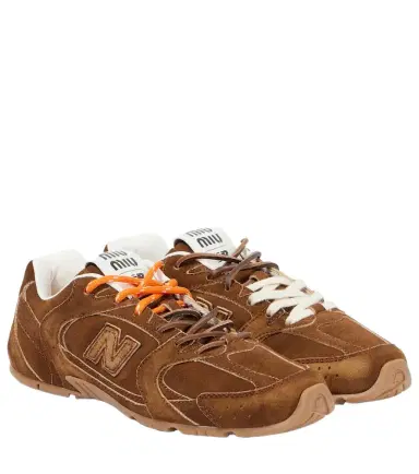 Miu Miu x New Balance 530 SL suede sneakers | Thumbnail 1
