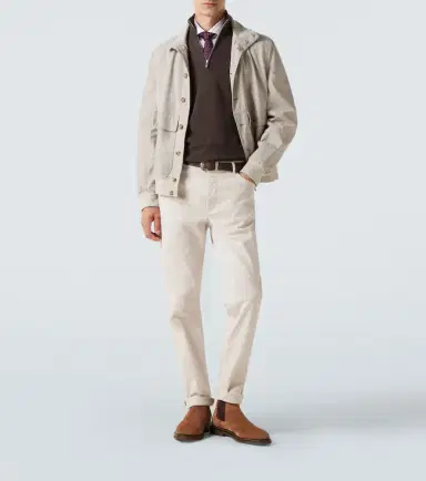 Brunello Cucinelli Cashmere half-zip sweater | Thumbnail 5
