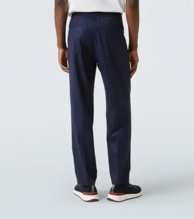 Brunello Cucinelli Virgin wool straight pants | Thumbnail 4 Brunello Cucinelli Virgin wool straight pants | Thumbnail 4