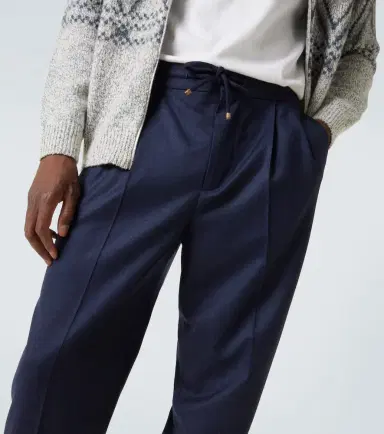 Brunello Cucinelli Virgin wool straight pants | Thumbnail 5 Brunello Cucinelli Virgin wool straight pants | Thumbnail 5